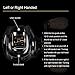 Fiblink Baitcasting Fishing Reel 9+1 Ball Bearings Casting Reel Right/Left Handed Baitcaster (Right)