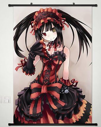 Home Decor Anime Date A Live Wall Scroll Poster Kurumi Tokisaki 23.6 X 35.4 Inches-107