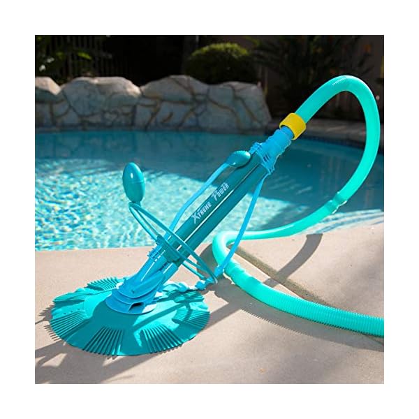 XtremepowerUS 75037 Climb Wall Pool Cleaner Automatic Suction Vacuum