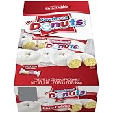 Little Debbie Mini Powdered Donuts 33.7oz Caddy, 12 packs per caddy
