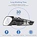 Handheld Vacuum, HOKEKI 6KPA Cordless Hand Vacuum Cleaner Rechargeable Hand Vac, LED Light 120W Stronger Cyclonic Suction Lightweight Wet/Dry Vacuum for Home Pet Hair Car Cleaning