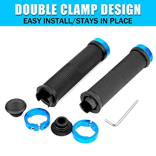 image for BOBILIFE Bike Handlebar Grips, Non-Slip-Rubber Adjustable Bicycle Hand