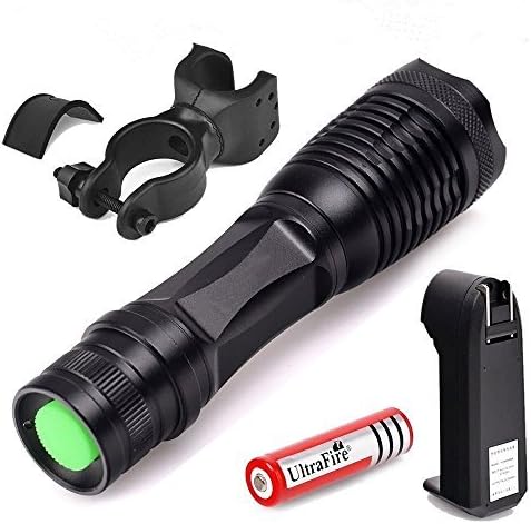 TT GOS 2000 Lumen Zoomable Cree XML T6 LED 18650 Flashlight Focus Torch Zoom Lamp Light