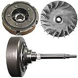 WET CLUTCH HOUSING DRUM & PRIMARY SHEAVE WET CLUTCH PAD SHOE FITS YAMAHA RHINO 660 YXR 660 2004 2005 2006 2007