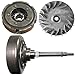 WET CLUTCH HOUSING DRUM & PRIMARY SHEAVE WET CLUTCH GASKET PAD SHOE FITS YAMAHA RHINO 660 YXR 660 2004 2005 2006 2007