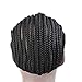 FASHION LADY Hair Brading Wig Cap 1pcs/lot S M L Size for Easier Sew in Crotchet Cornrows Braide Cap Black Color Braiding Wig Cap With Comb for Making Wig weaving cap with braids