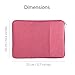 GMYLE MacBook Air 13 Inch Case A1466 A1369 Old Version 2010 2017, Handle Carrying Sleeve Bag, Keyboard Cover 3 in 1 Set (Pink Marble & Pink)