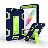 LG G Pad X 8.0 / G Pad III 8.0 Case, Rugged High Impact Hybrid Drop proof Armor Defender Protection Case Built in Kickstand for LG G Pad X 8.0 V521/G Pad III 8.0 V525 8-Inch Tablet (navy blue+green)