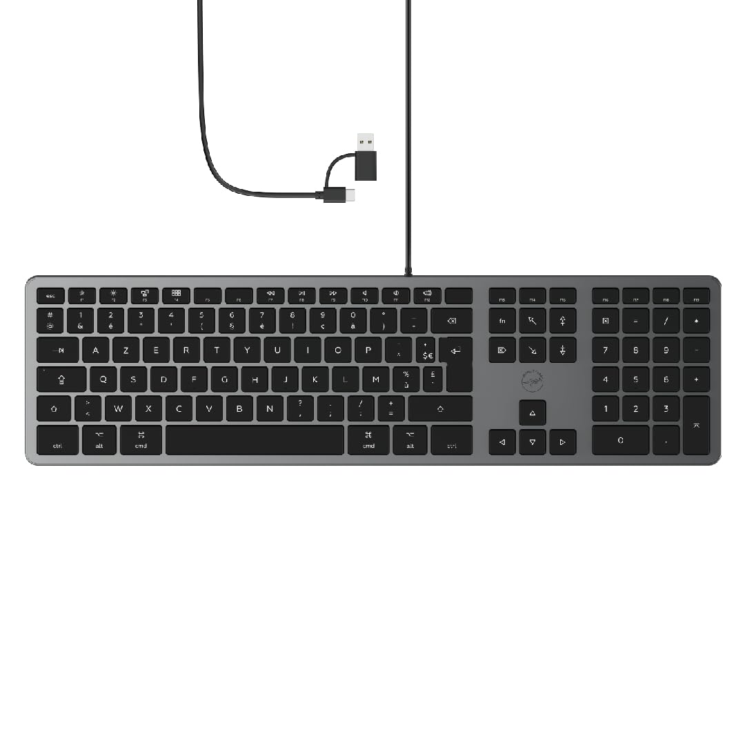 Mobility Lab Clavier DesignTouch Filaire Mac - Black