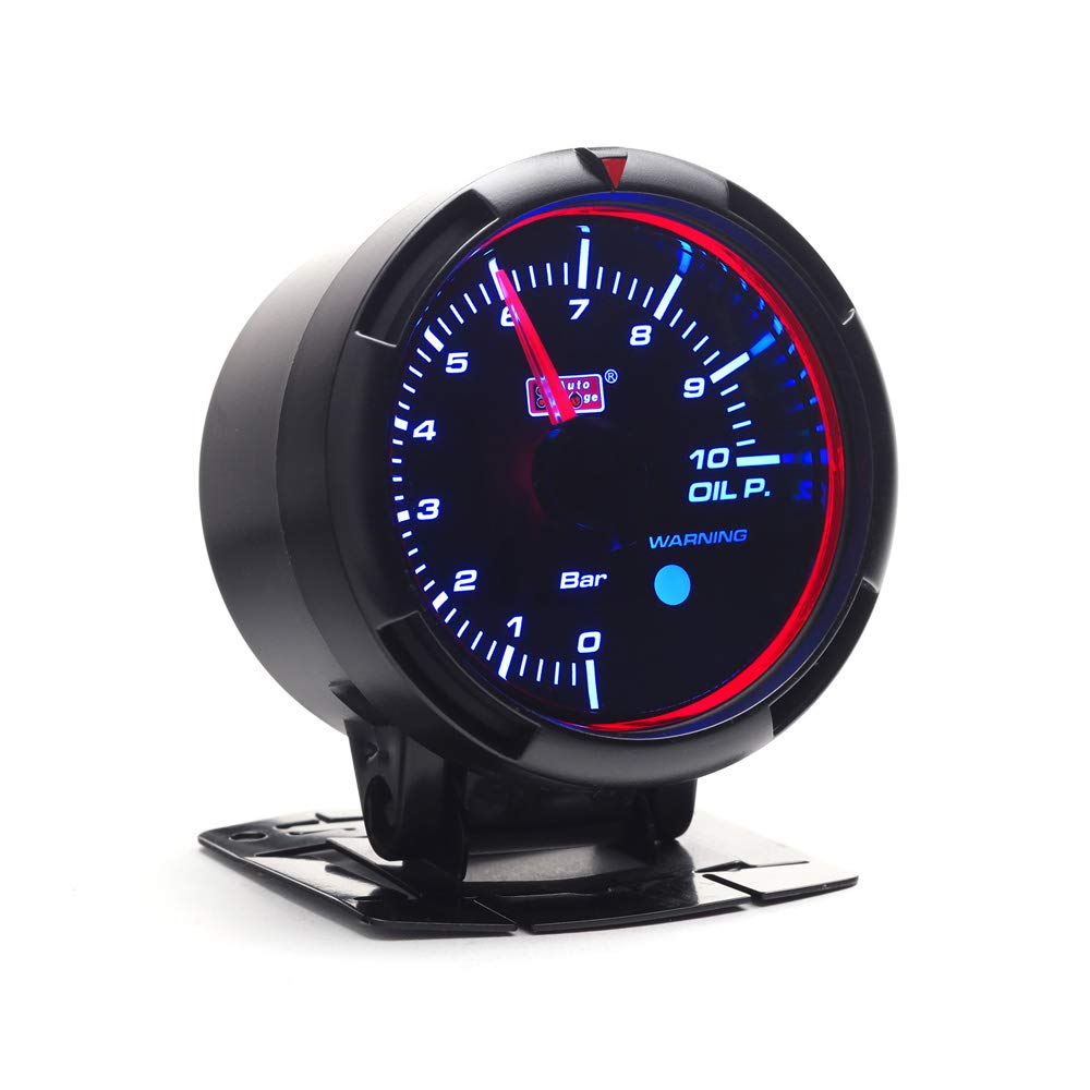 Amazon Co Jp オートゲージ 458 Rsm2 シリーズ 油圧計 60f Autogauge ホワイト ブルー 458 Rsm2 油圧 産業 研究開発用品