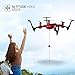 Potensic Mini Drone D10 RC Quadcopter 2.4G 6 Axis with Altitude Hold Function,360° Flip, Headless Mode for Beginners&Kids (Red)