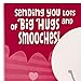 Hallmark Peanuts Valentine's Day Sound Card for Kids (Snoopy Hug) (699VCG3007)