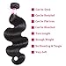 8A Grade Brazilian Body Wave one bundle 22 inches Hair Bundles Brazilian Virgin Hair Body Wave Super Soft 100% Unprocessed Human Hair No Tangle No Shedding Full And Thick Pretty Coco