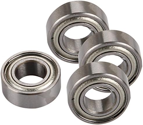 Yiguo Metal Steering Servo Saver Complete Ball Bearing 8x4x3mm for HIMOTO 1:18 Racing Car Set of 8