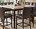 Coaster Home Furnishings 103778 Casual Counter Height Table, Cappuccino