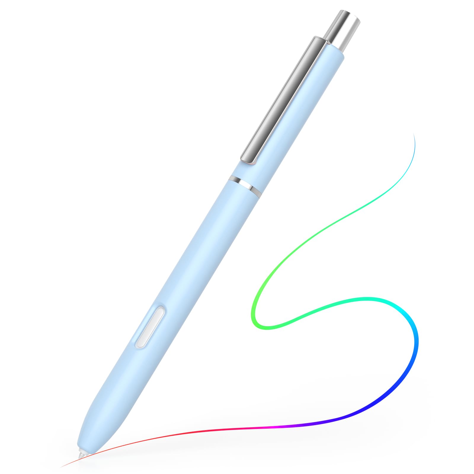 Photo 1 of AZF Pencil Case Compatible with Samsung Galaxy Tab S7/S7plus/S8/S8Ultra/S9/S9 Ultra/S10 S Pen Case,with Sturdy Clip,Hard PC S Pen Cover,Support Double-Tap,Light. (Sky Blue)