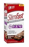 Slim Fast Advanced Nutrition Meal Replacement Bar, Dark Chocolate Sea Salt Nut, 4 Bars, 1.59 oz. each