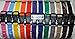CollarSafe Soft Light Weight Nylon Puppy ID SNAP Buckle Collars - Puppy Identification Litter Whelping Collars - Custom Designed & Hand Made in USA (Set of 12)