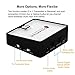 Wireless Audio Adapter,BTI-039 Bluetooth 4.1 2 in 1 Transmitter and Receiver Digital Optical Portable Wireless Audio Adapter Support APT-X aptx/Wireless A2DP Audio Adapter with SPDIF & Aux 3.5mm