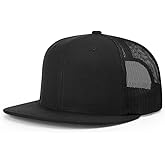 Richardson 511 Wool Blend Flatbill Trucker Snapback Adjustable Cap | Bulk Packs Available