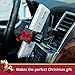 Square Jellyfish Car Mount Cell Phone Holder | Premium Quality Car Vent Phone Mount