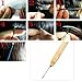 TOOGOO(R) Hair Extension Plier Hook Tool Kit + Micro Link Beads