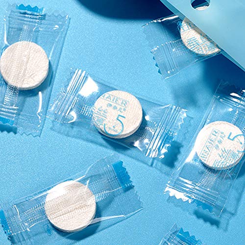 Compressed Facial Mask, Spdoo 24Pcs Ultra-Thin Disposable Moisturizing Compressed Cotton Silk Facial Face Mask Sheet Paper Diy Natural Skin Care