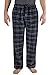Men's Yarndyed Super Soft Polar Fleece Pajama Bottom Lounge Pants Sizes S / 3XL