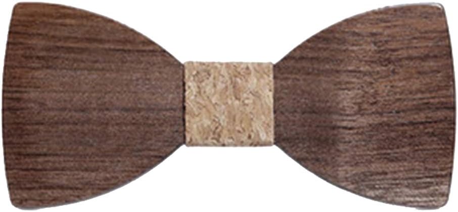 Bixialan Pajarita De Madera Bowtie De Madera Para Hombre Pajarita Para Aniversario Cumpleanos Boda Padrinos De Boda Estilo Vintage Ropa Amazon Es Hogar