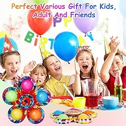 12 Pack Pop Fidget Spinners, Push Bubble Fidget