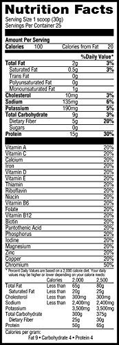 Muscle Milk ZERO, 100 Calorie Protein Powder, Vanilla, 15g Protein, 1.65 Pound, 25 Servings