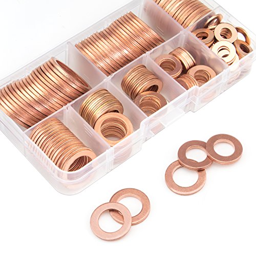 6 Sutemribor+150PCS+Sealing+Washers+Assortment