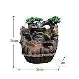 Wind turbine ideas humidifier rockery and water fountains home decoration lucky Office living room decoration,B