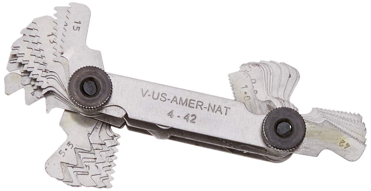 Faithfull PITCHMA Amer-NAT Metric Screw Pitch Gauge 55