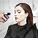 Segbeauty Makeup Cape, Comb out Cape Makeup Smock, Salon Beautician Cape, Makeup Artist Cape Esthetician Makeup Bib Cape for Client with Adjustable Fastener Closure (Black - Longer)