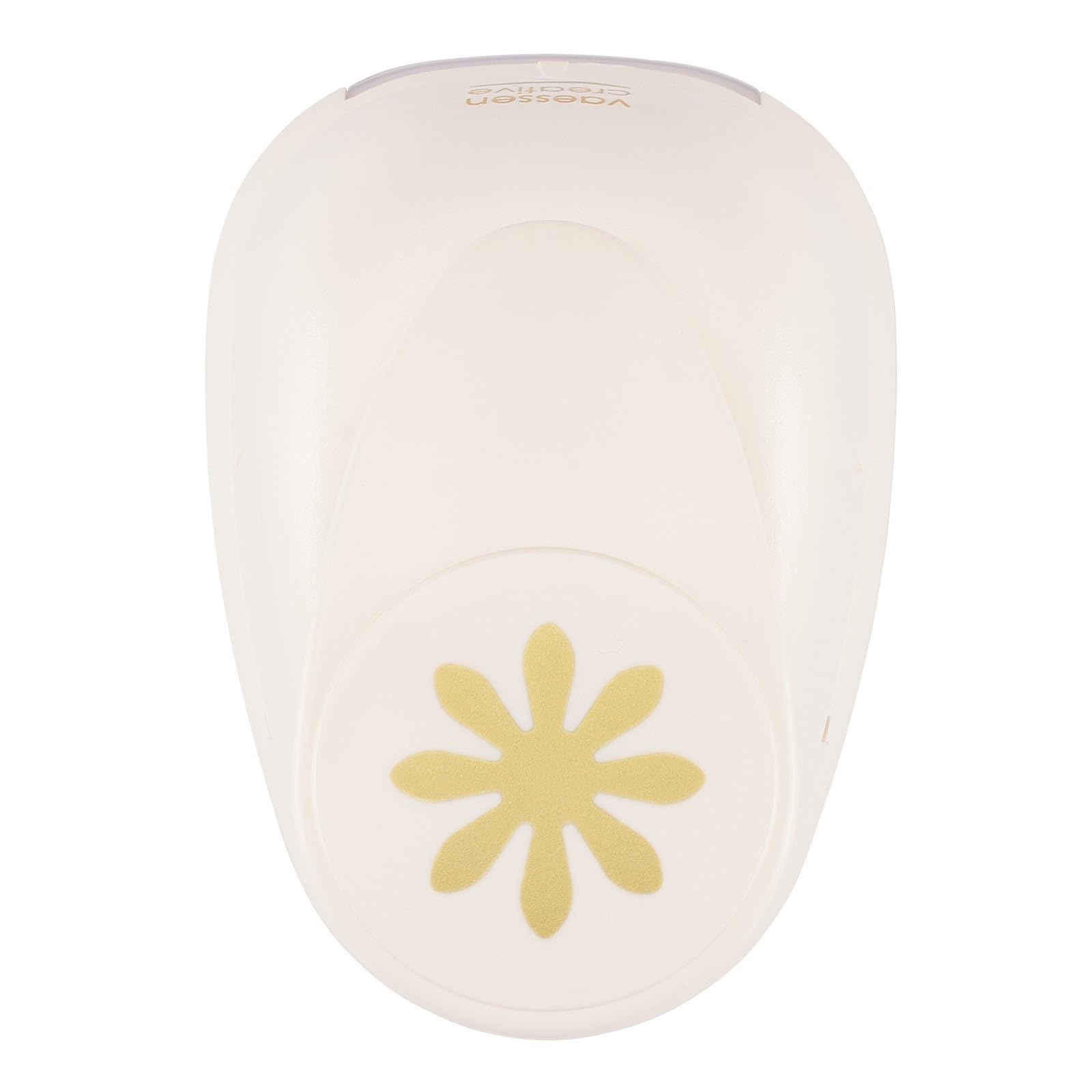 Vaessen Creative Craft Paper Punch - Daisy - 3,8 x 3,8 cm - Circle Cutter for Crafting and Card Making