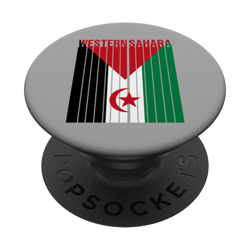 Western Sahara Flag PopSockets Swappable PopGrip