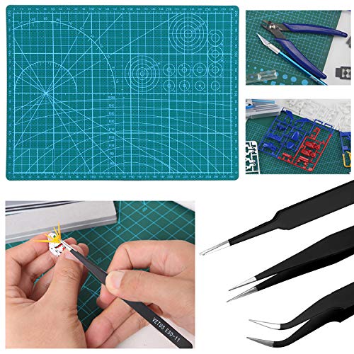WiMas 22 STÃCKE Gundam Modeler Grundwerkzeuge, Modellbau-Werkzeugsatz für Hobby Model Assemble Building – Bild 6