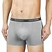 DAVID ARCHY Men's 4 Pack Underwear Ultra Soft Comfy Breathable Bamboo Rayon Trunks No Fly (M, Green/Gray)