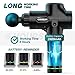 [Upgraded 2020] Muscle Massage Gun, LCD Touch Screen Hand Held Deep Tissue Massager, 30 Speeds Professional Personal Percussion Massage Device Featuring Quiet Glide Technology
