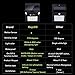 Solar Lights, OxyLED Wireless 12 LED Solar Motion Sensor Step Lights, Outdoor Wall Lights, Security Color-Changing Lights, Waterproof Landscape Light for Outdoor, Garden Decor, Patio, 2 Pack