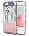 BENTOBEN Case for iPhone 6 Plus, Case for iPhone 6s Plus, Slim Dual Layer Hard Shell Soft TPU Shockproof Wave Hybrid Protective Covers for iPhone 6 Plus iPhone 6s Plus, Gray