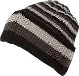 Sakkas Nixon Unisex Ribbed Stripe Beanie Cap