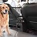 STARROAD-TIM Dog Car Barrier Vehicle Pet Barrier Backseat Mesh Dog Car Divider Net with Adjusting Rope and Hook Suitable for SUV Pickup and Small Car