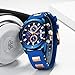 NIBOSI Watches Men's Chronograph Fashion Waterproof Quartz Wrist Watch for Men