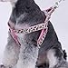 PAWZ Road Leopard Pet Leash Collar Harness Set Pink M