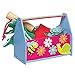 Baker Ross-AG798 Wooden Toolbox Desk Tidy Craft Kits for Children to Assemble Decorate and Give as (Pack of 3), 15cm x 12cm x 7.4cm