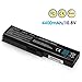 Enegitech Laptop Battery Replacement for Toshiba PA3817U-1BRS PA3817U-1BAS PA3818U PA3819U-1BRS Satellite C655 L600 L675 L675D L700 L745 L750 L750D L755 L755D M640 M645 P745[10.8V 4400mAh]