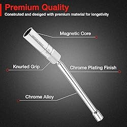 WORKPRO 5/8" Magnetic Spark Plug Socket with