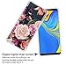 Samsung Galaxy A9 2018 Flower Case,Galaxy A9s Case Floral for Girls Women Shock-Absorption Flexible TPU Rubber Soft Silicone for Galaxy A9s (Clear Flower)